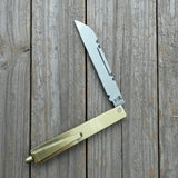 GOLDDEN COLOR PEN DESIGN POCKET KNIFE