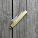 GOLDDEN COLOR PEN DESIGN POCKET KNIFE