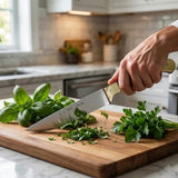 DOUBLE DEDSIGN 10 INCH KITCHEN KNIFE