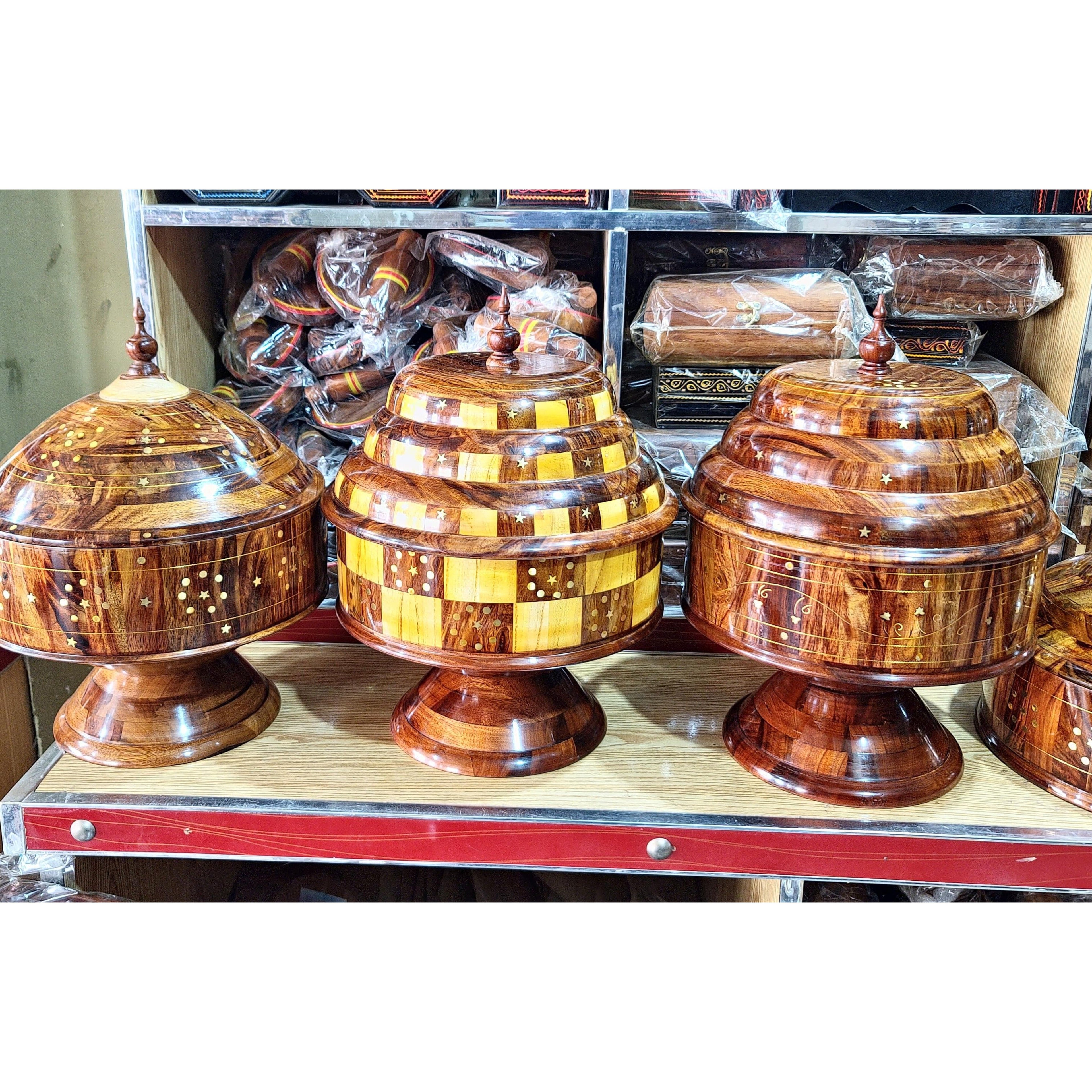 Wooden Decorative Hot Pots